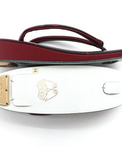 中古 草履 レディース 黒 カジュアル 実寸：長さ23cm 返品・キャンセル不可 ディスプレイ向き 強度に不安あり 履物 和装 和服 即日発送